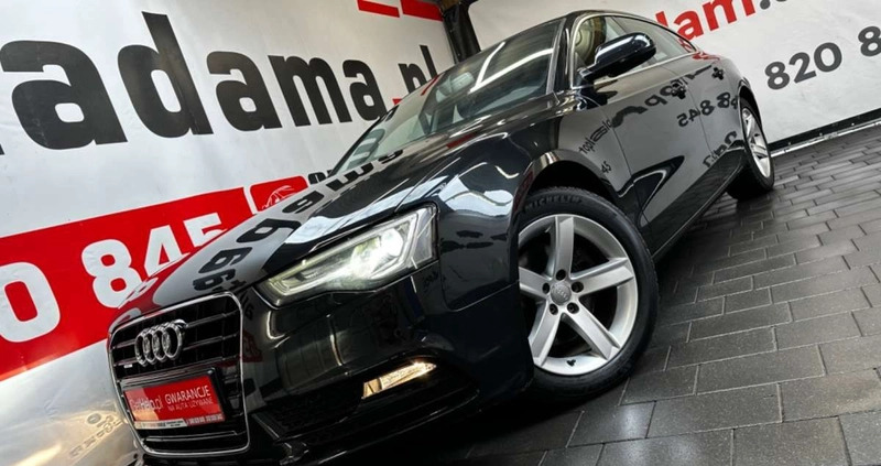 pomorskie Audi A5 cena 59999 przebieg: 195000, rok produkcji 2012 z Warta